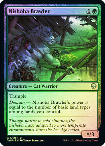 NishobaBrawler__24240 Nishoba Brawler Dominaria United (Foil)