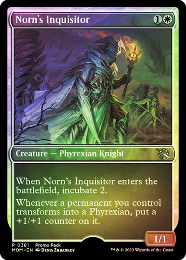 NornsInquisitor381__37297 Norn's Inquisitor (Promo Pack) (March of the Machine) Promo: General