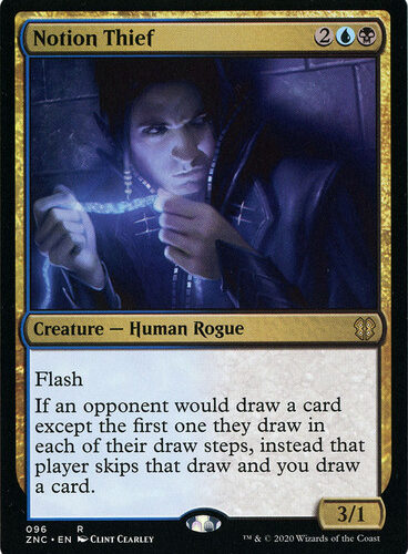 Notion Thief Zendikar Rising Commander