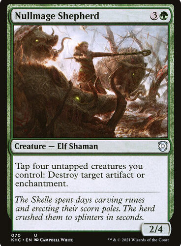 Nullmage Shepherd Kaldheim Commander
