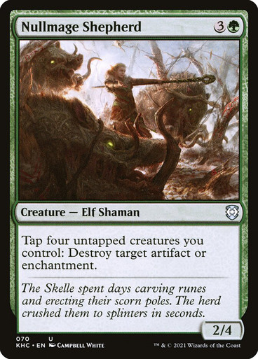 Nullmage Shepherd Kaldheim Commander