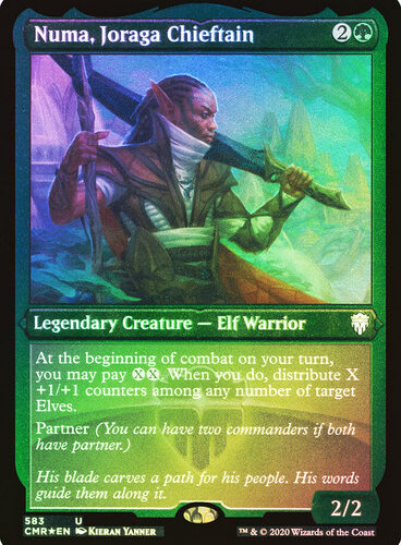Numa, Joraga Chieftain (Foil Etched) Commander Legends - Foil Etched