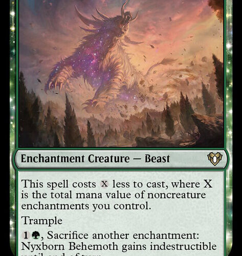 Nyxborn Behemoth Commander Masters