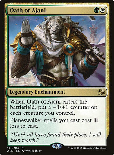 Oath of Ajani Aether Revolt