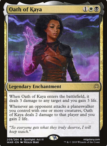 Oath of Kaya War of the Spark