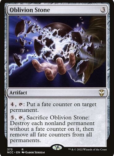 Oblivion Stone Streets of New Capenna Commander