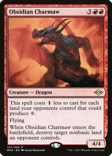 ObsidianCharmaw__45124 Obsidian Charmaw Modern Horizons 2