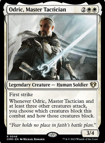 Odric, Master Tactician Commander Masters