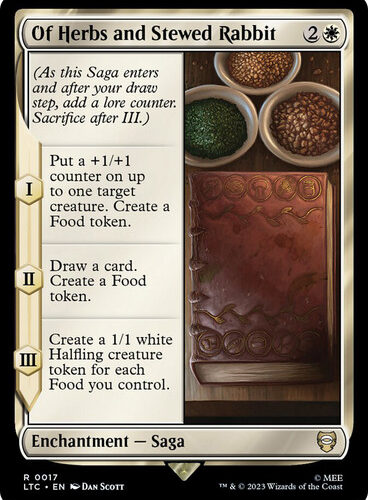 Of Herbs and Stewed Rabbit The Lord of the Rings Commander