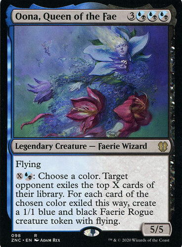 Oona, Queen of the Fae Zendikar Rising Commander