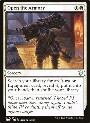 Open the Armory Commander Legends