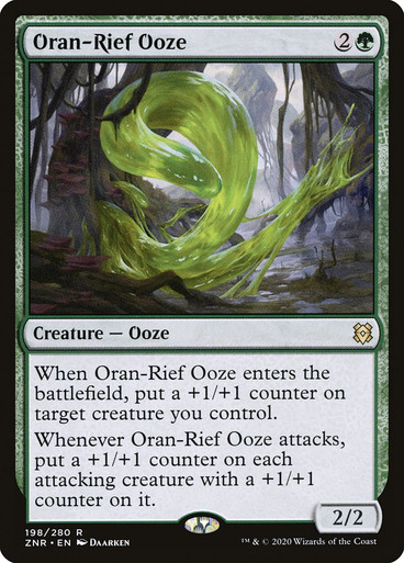 OranRiefOoze__72289 Oran-Rief Ooze Zendikar Rising