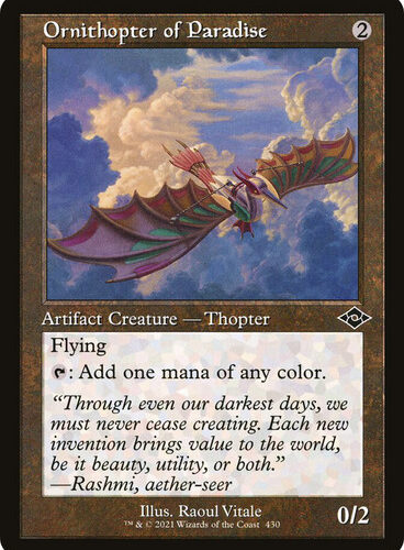Ornithopter of Paradise (Retro Frame) Modern Horizons 2 - Retro Frame