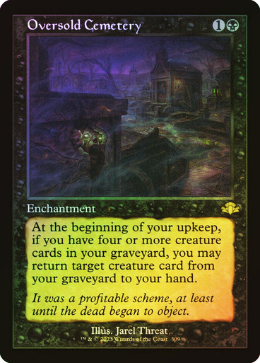 OversoldCemetery309__23558 Oversold Cemetery (Retro Frame) Dominaria Remastered - Retro Frame