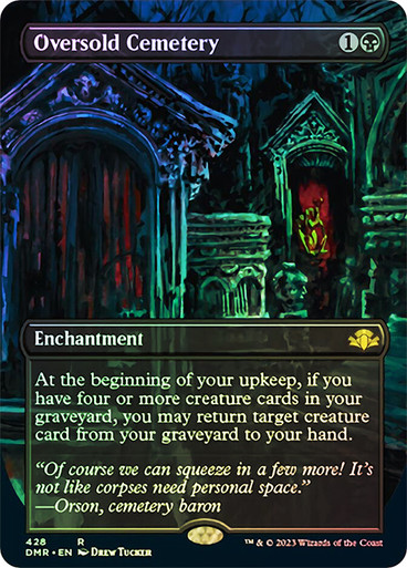 OversoldCemetery428__33558 Oversold Cemetery (Borderless) Dominaria Remastered - Borderless