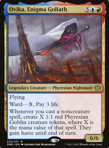 Ovika, Enigma Goliath Phyrexia: All Will Be One