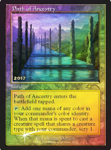 Path of Ancestry (30th Anniversary) Promo: Date Stamped