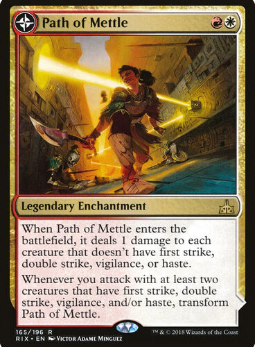 Path of Mettle // Metzali, Tower of Triumph Rivals of Ixalan