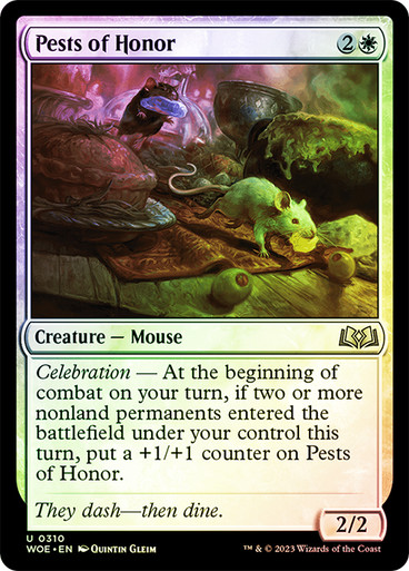 PestsOfHonor__17840 Pests of Honor Wilds of Eldraine