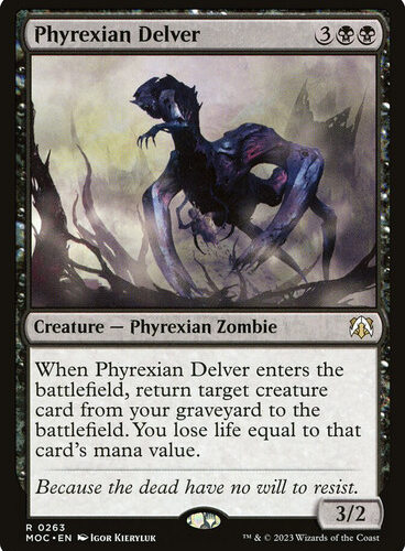 Phyrexian Delver March of the Machine Commander