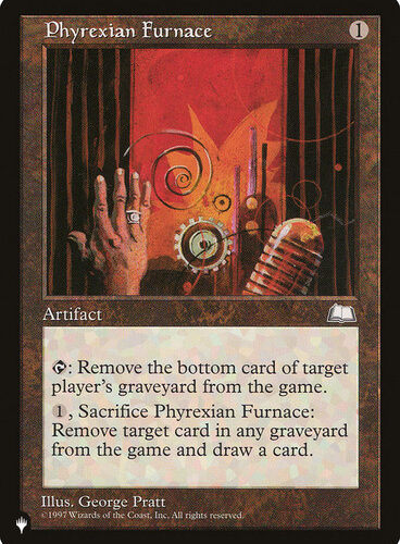Phyrexian Furnace Planeswalker Symbol Reprints
