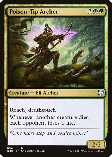 PoisonTipArcher__04014 Poison-Tip Archer Kaldheim Commander