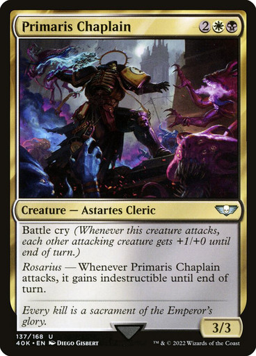 Primaris Chaplain Warhammer 40,000 Commander