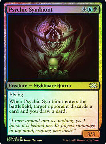 Psychic Symbiont Double Masters 2022Psychic Symbiont Double Masters 2022
