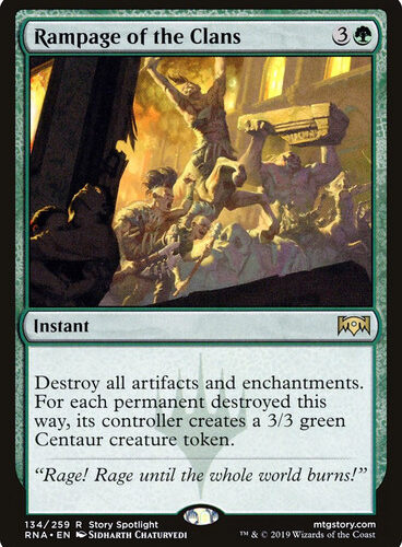 Rampage of the Clans Ravnica Allegiance
