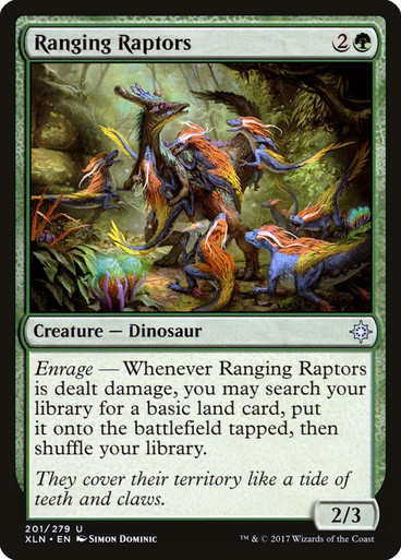 Ranging Raptors Ixalan