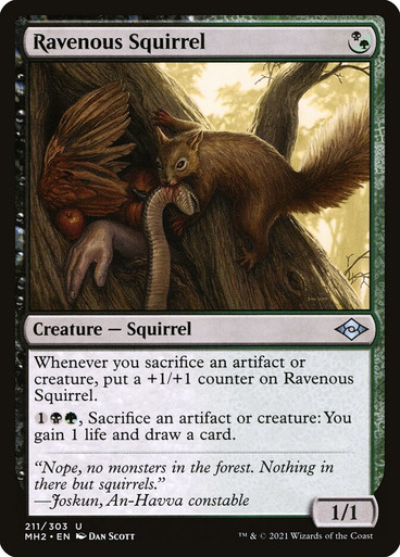 RavenousSquirrel__22086 Ravenous Squirrel Modern Horizons 2