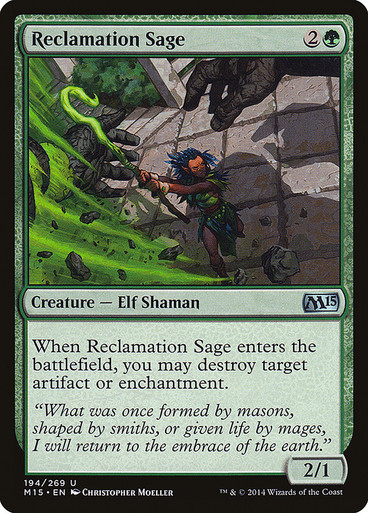 Reclamation Sage Magic 2015