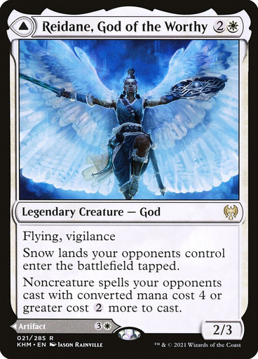 ReidaneGodOfTheWorthy__77779 Reidane, God of the Worthy // Valkmira, Protector's Shield Kaldheim