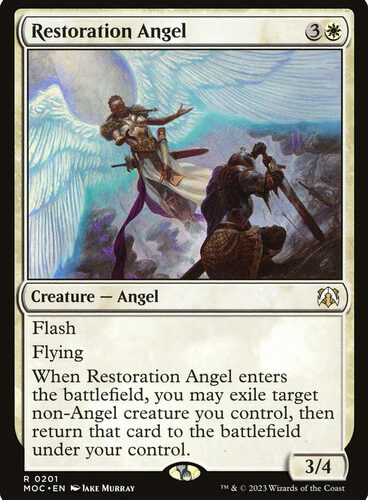 Restoration Angel March of the Machine Commander
