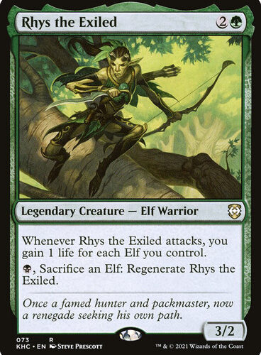 Rhys the Exiled Kaldheim Commander