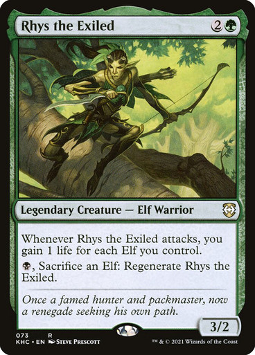 RhysTheExiled__61098 Rhys the Exiled Kaldheim Commander