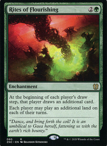 Rites of Flourishing Zendikar Rising Commander
