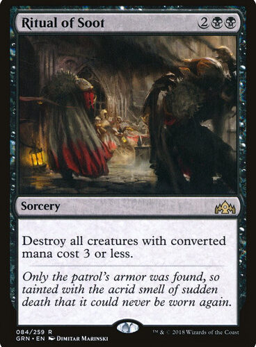 Ritual of Soot Guilds of Ravnica