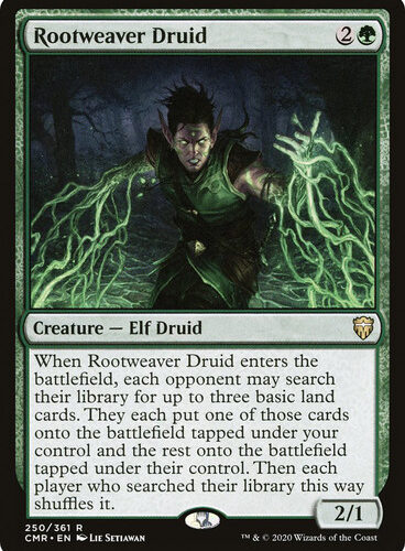 Rootweaver Druid Commander Legends
