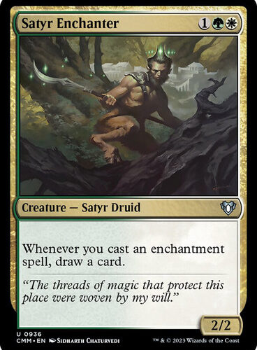 Satyr Enchanter Commander Masters