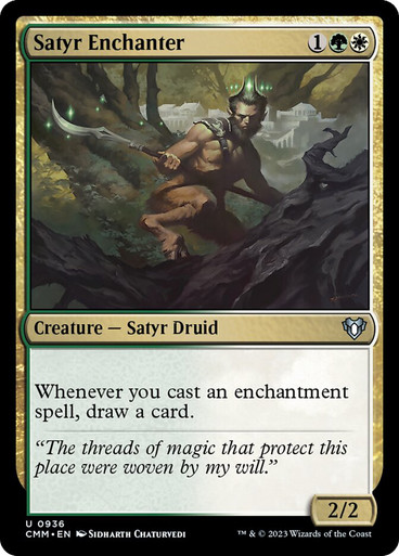 SatyrEnchanter__17438 Satyr Enchanter Commander Masters