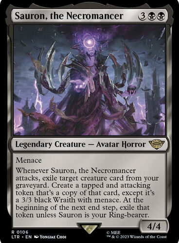 Sauron, the Necromancer The Lord of the Rings