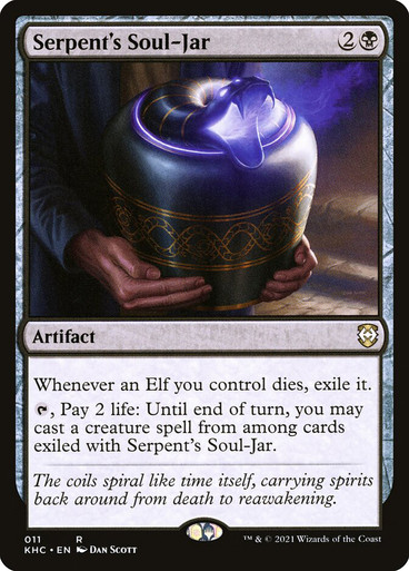 SerpentsSoulJar__41872 Serpent's Soul-Jar Kaldheim Commander