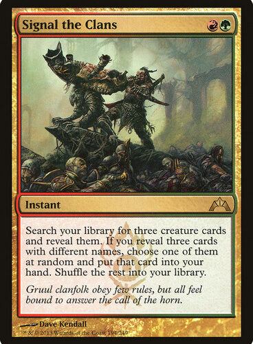 Signal the Clans Gatecrash