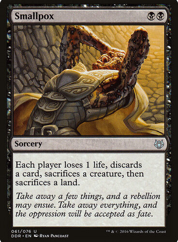 Smallpox Duel Decks: Nissa vs. Ob Nixilis