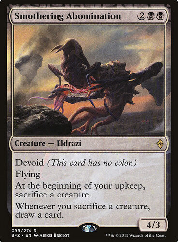 Smothering Abomination Battle for Zendikar