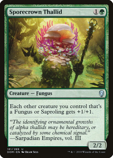 SporecrownThallid__00939 Sporecrown Thallid Dominaria