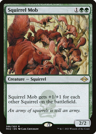 SquirrelMob__47372 Squirrel Mob Modern Horizons 2