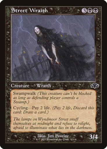 StreetWraith311__68429 Street Wraith (Retro Frame) Dominaria Remastered - Retro Frame
