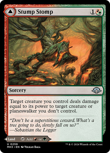 StumpStomp__82305 Stump Stomp // Burnwillow Clearing Modern Horizons 3